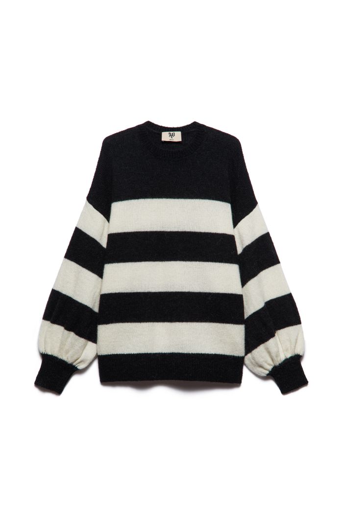 PULL LISA - Black almond