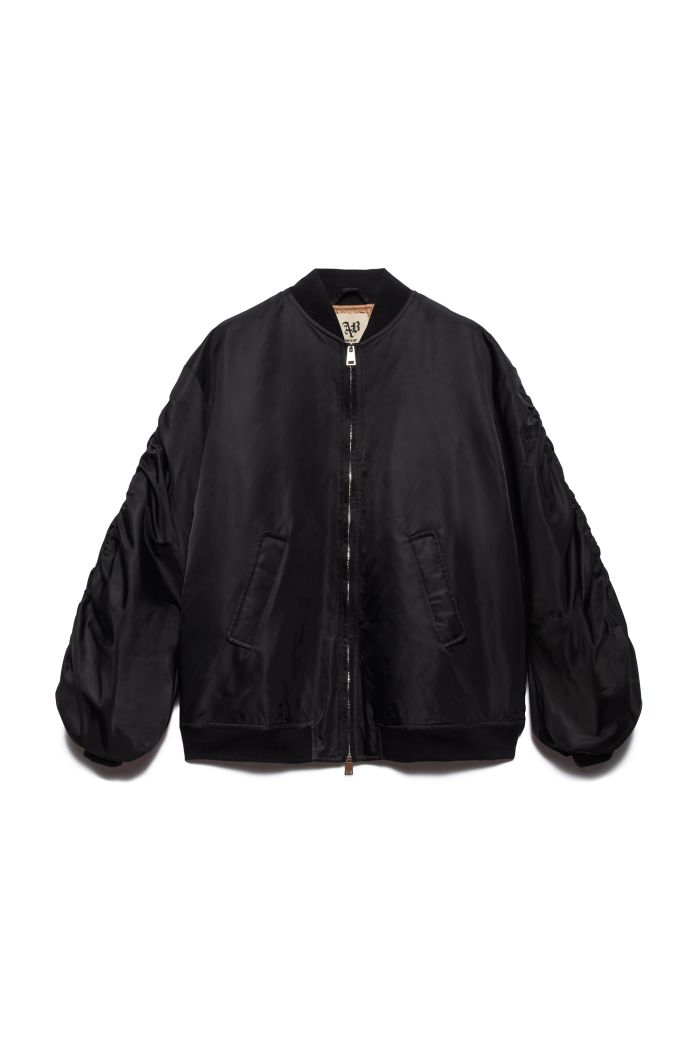 OVER BOMBER KATE - Black