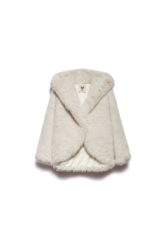 FUR ZAIRA - White