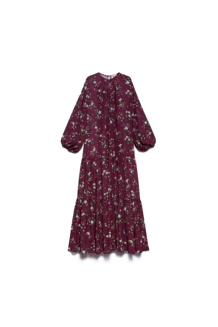 LONG DRESS CAMIL - Berry love