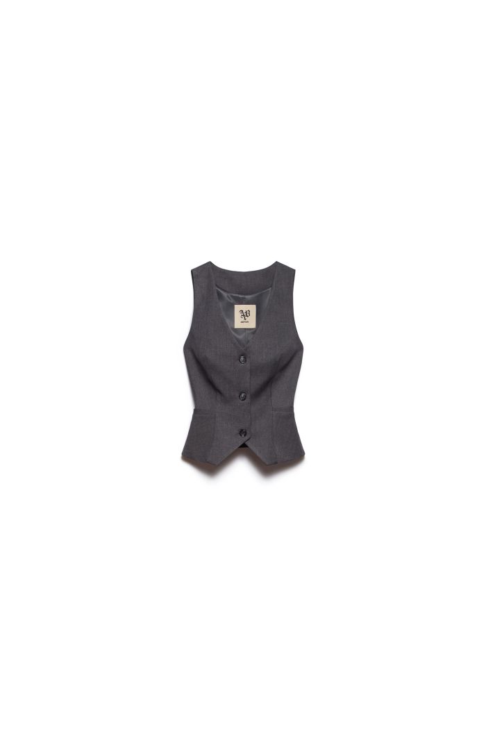 GILET RIO - Gray