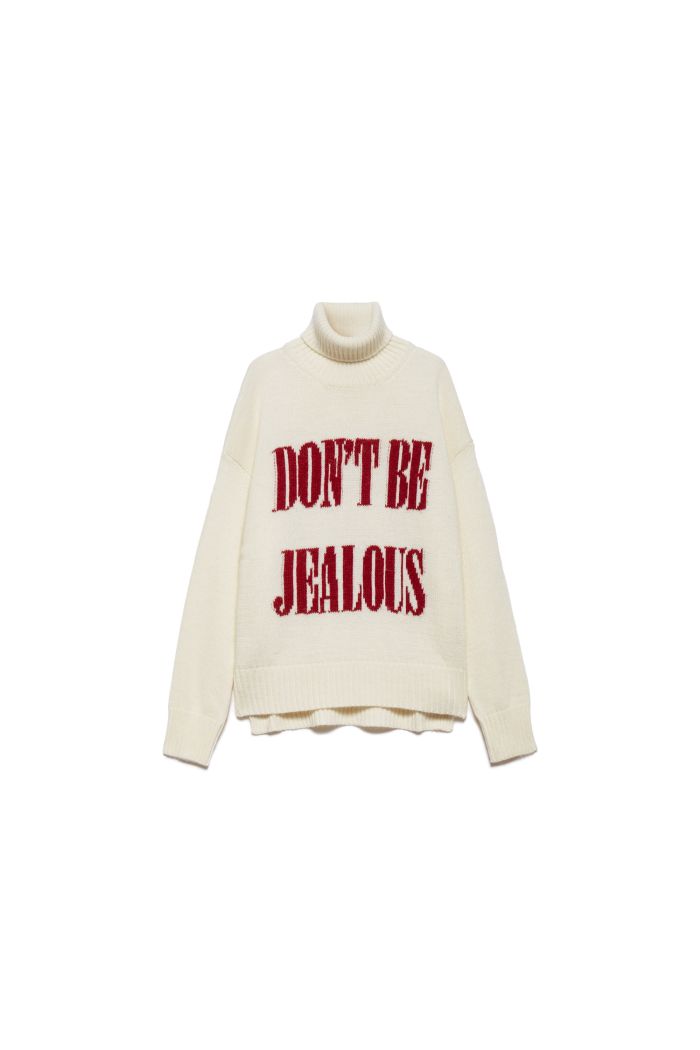 TURTLENECK KOLOR - Almond