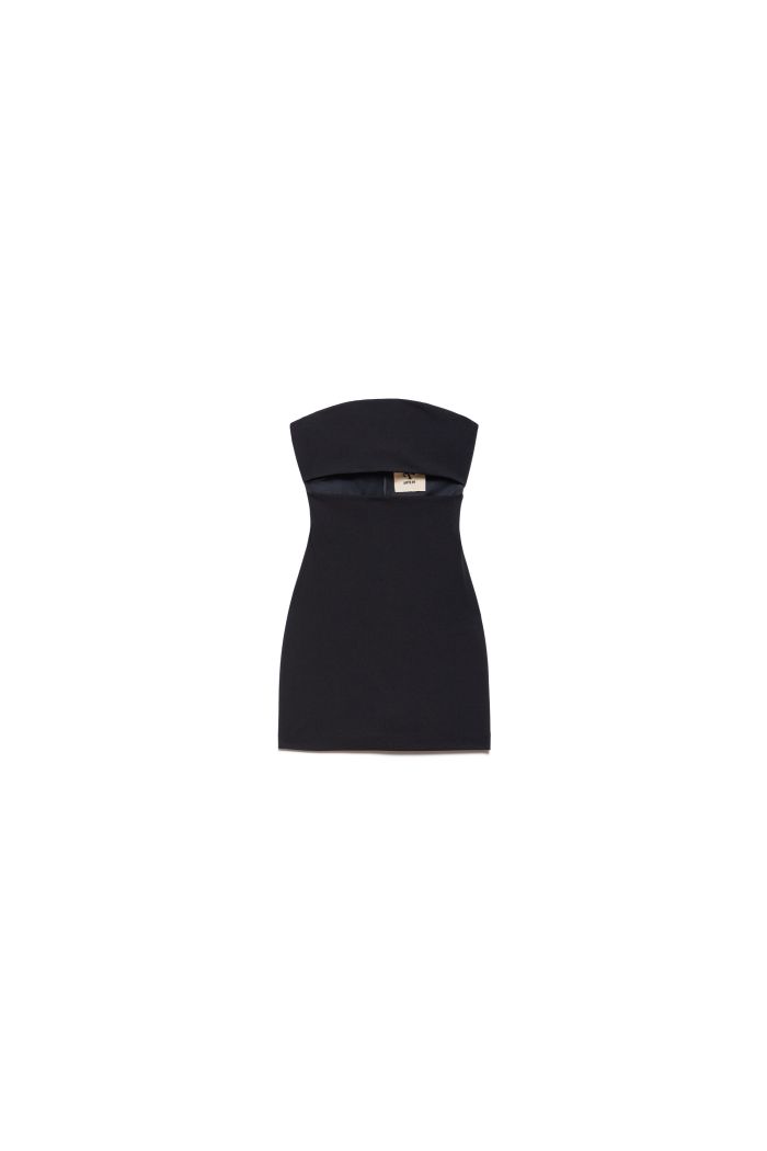 TUBE DRESS DINA - Black