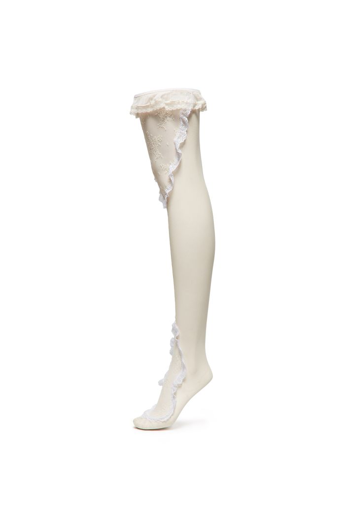 LEA SOCKS - Almond