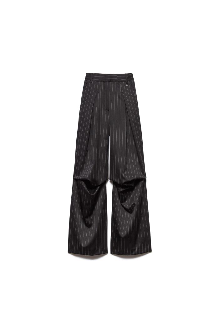 MIRIAM PANTS - Black vinyl
