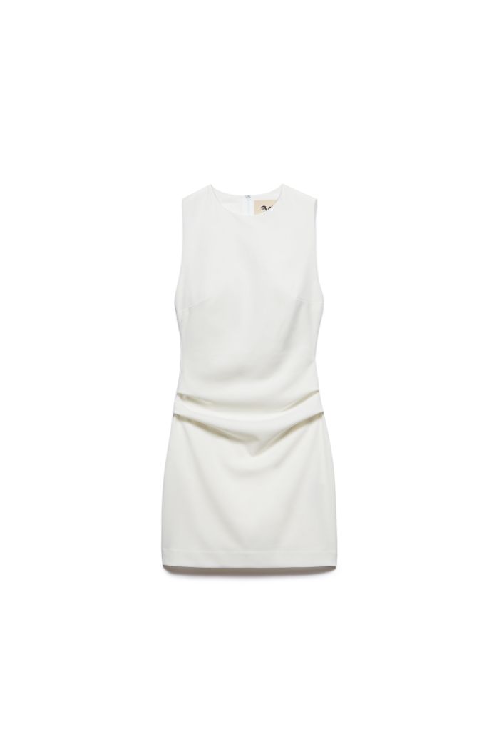 BACK DRESS SIENNA - White