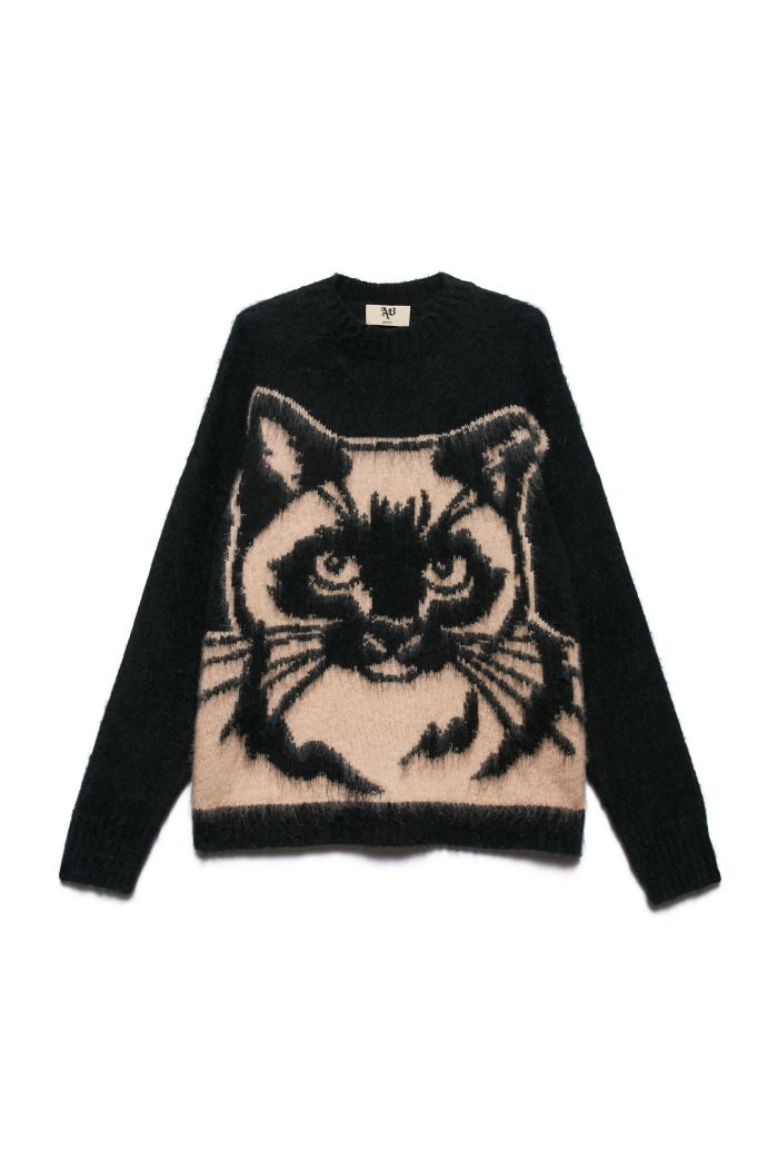 CAT PULL - Black rose