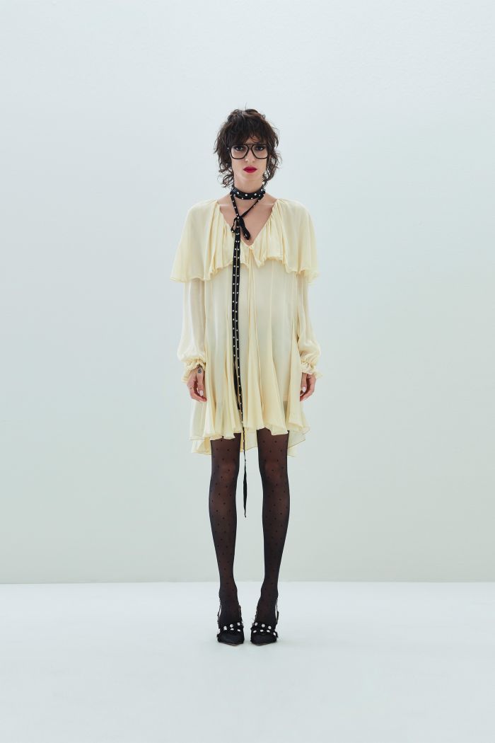 CAPE MINI DRESS PEN - Aniye By