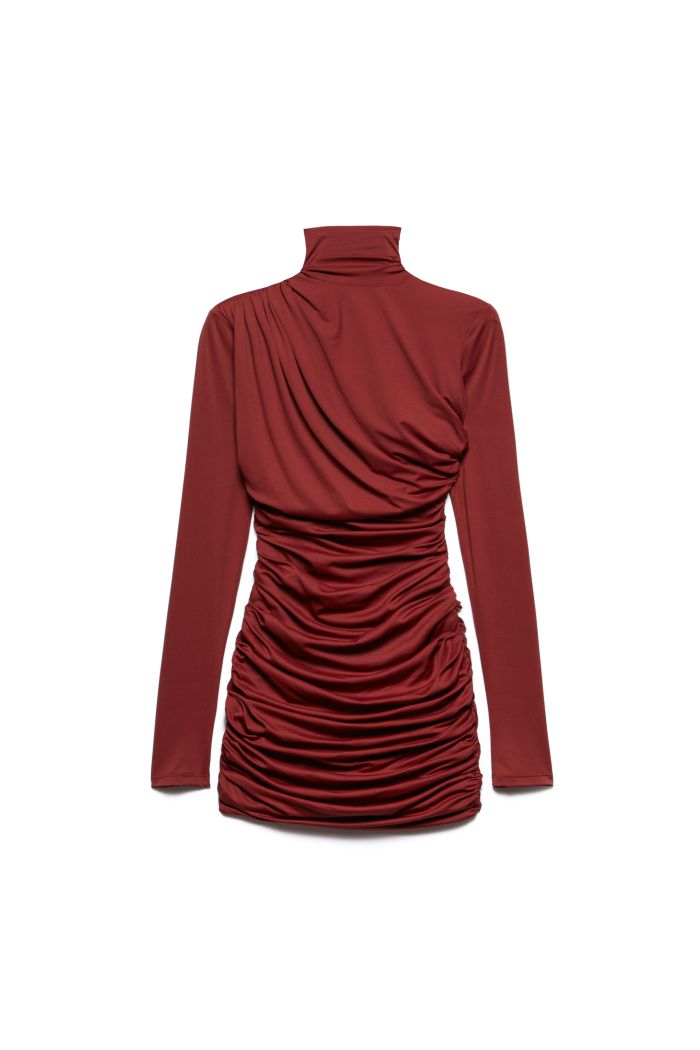 MINI DRESS MAVIS - Espresso