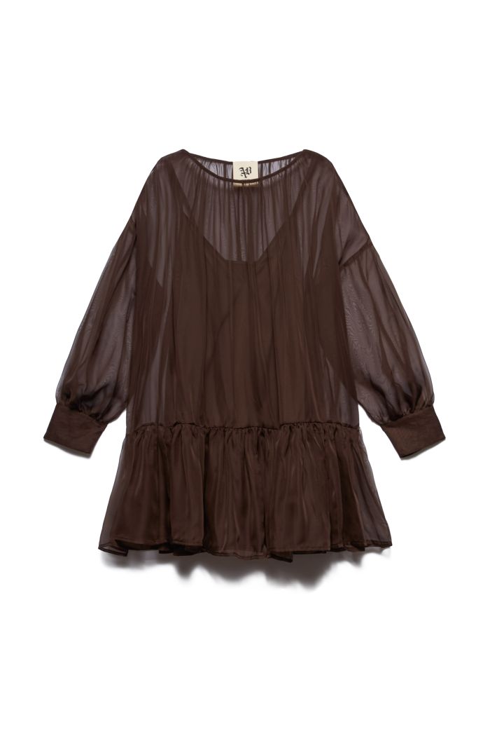 OVER DRESS IVETTE - Moka