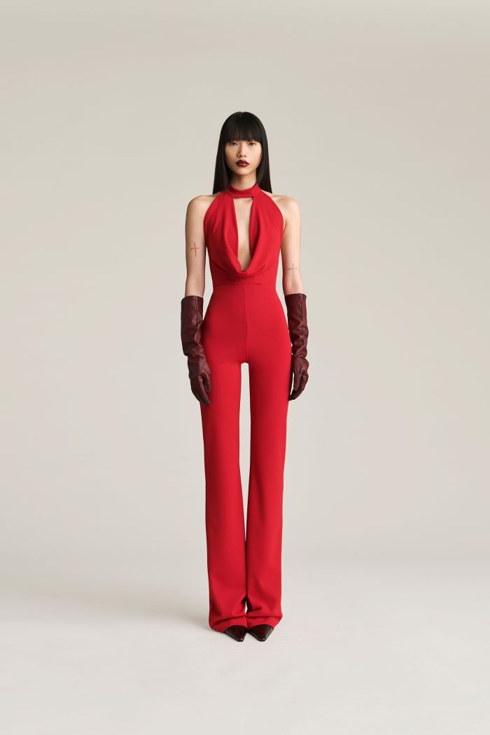 JABOT JUMPSUITSIENNA - Aniye By