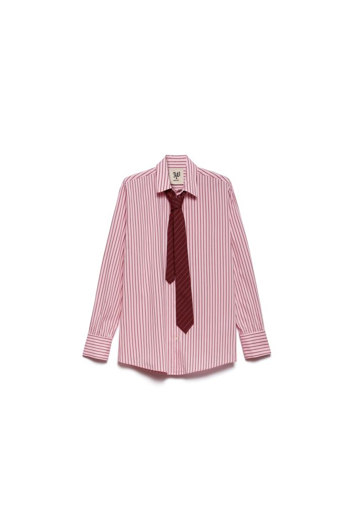 AVA SHIRT - Pink wine