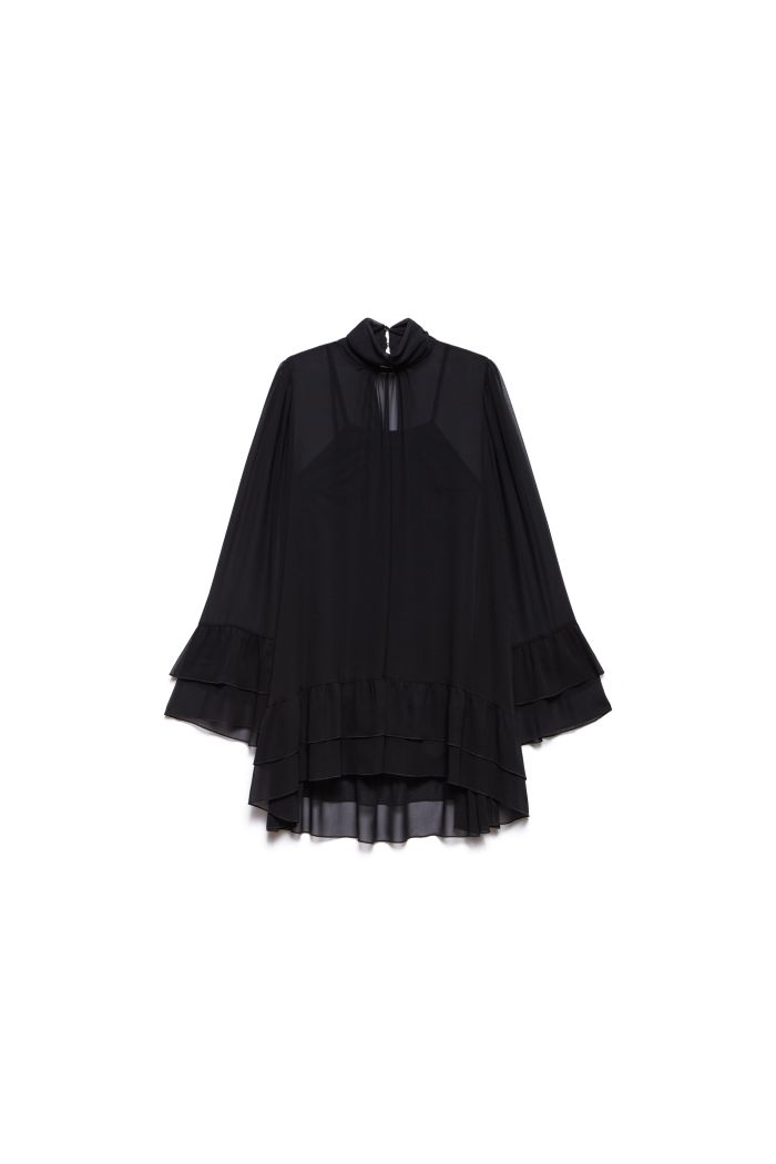 DREAM DRESS TEODORA - Black vinyl