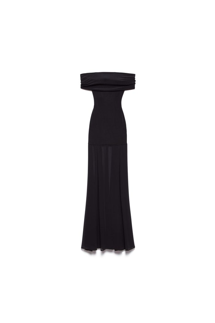 DREAMS DRESS NORAH - Black vinyl