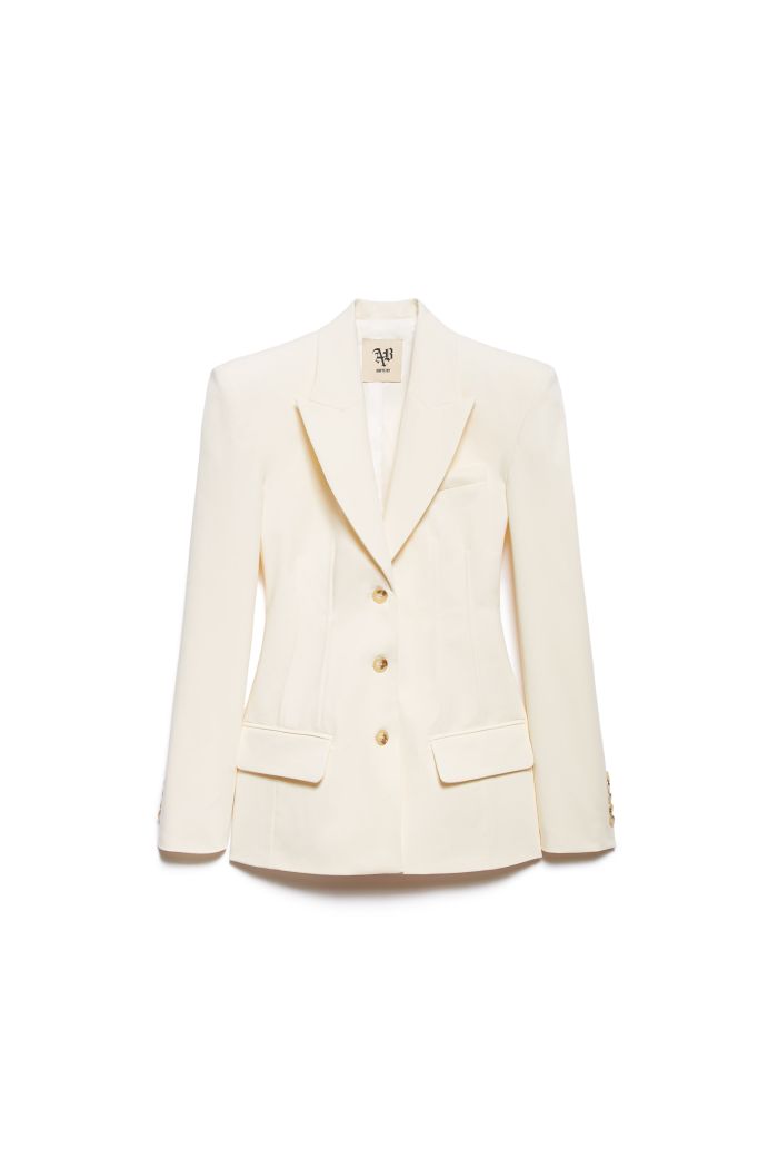 BUSTIER JACKET LINDA - Almond