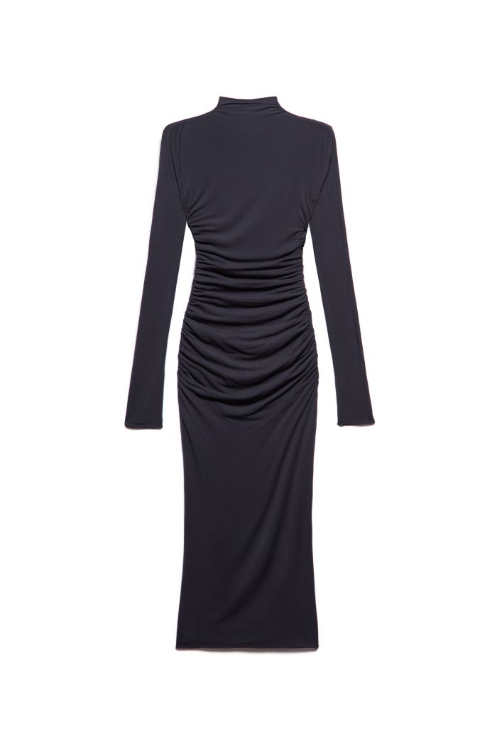 MIDI DRESS DIDY - Asphalt