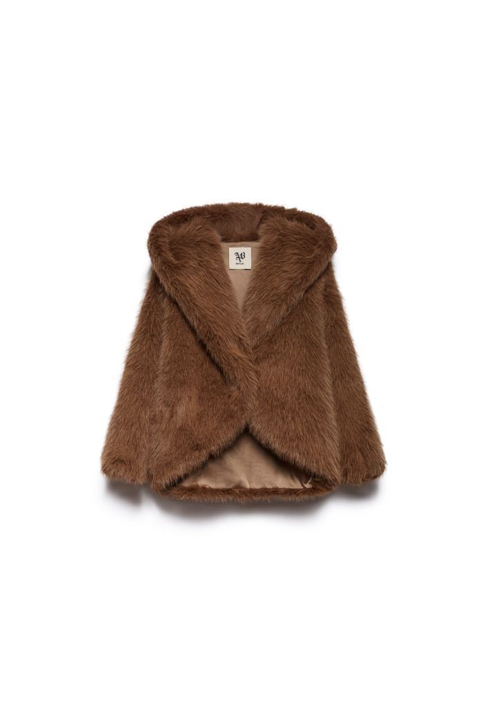 FUR ZAIRA - Taupe