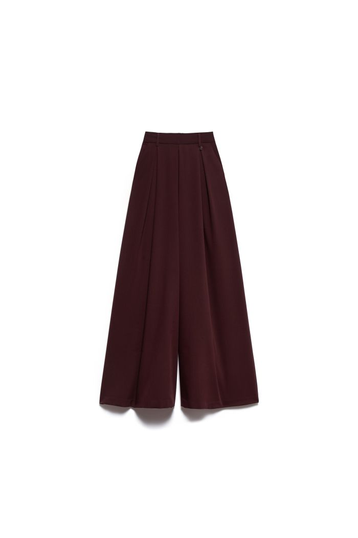 OVER PANTS TECLA - Ruby noir