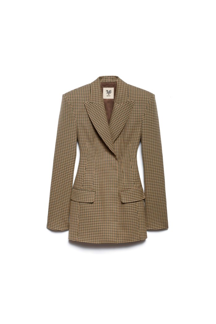 JACKET DRESS LEXA - Black coffee