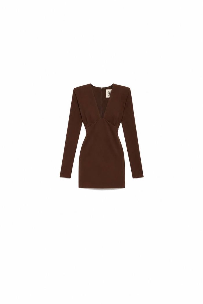 SIENNA DRESS - Choco