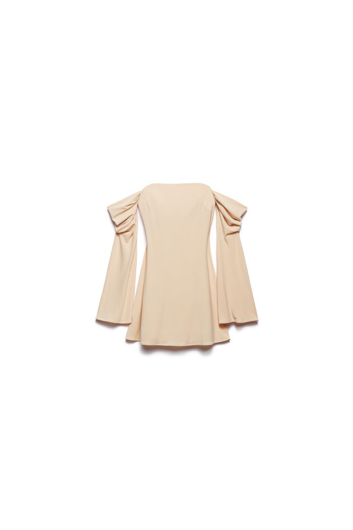 UNSHOULDER DRESS DEMI - Aniye By