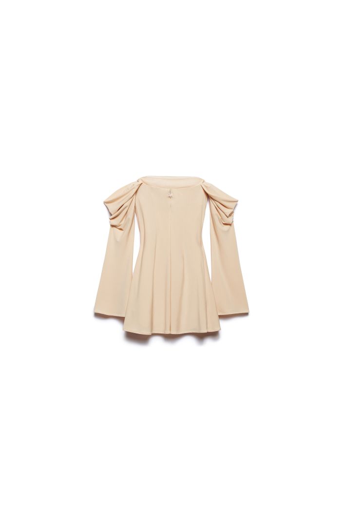 UNSHOULDER DRESS DEMI - Aniye By