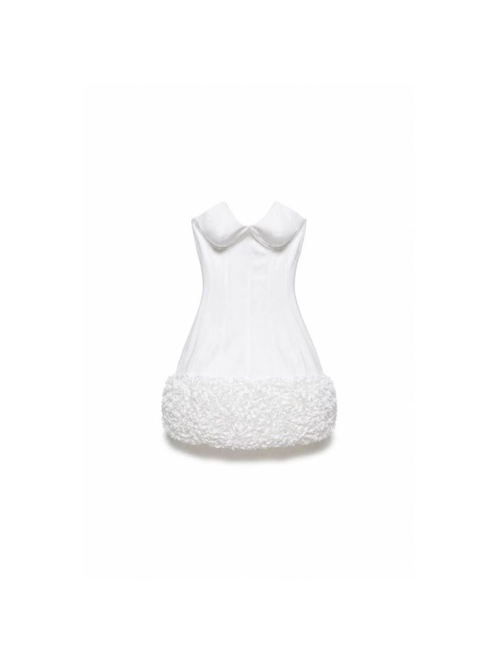 PUFFY DRESS SHANA - Blanc