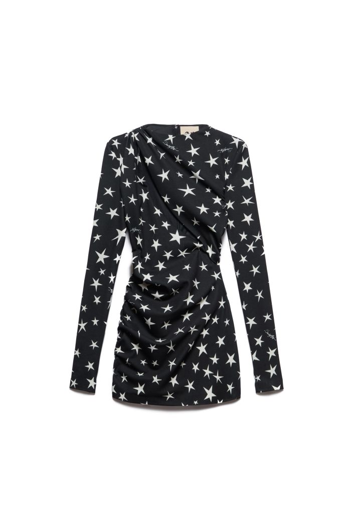 MINI DRESS SUKY - Black star