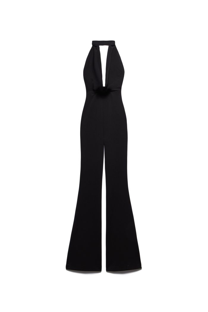 JABOT JUMPSUITSIENNA - Black