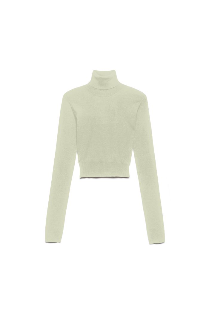 CROP VICKI - Almond