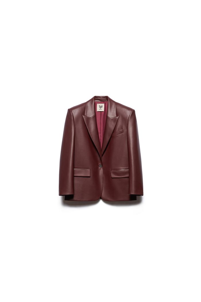 OVER JACKET JET - Ruby noir