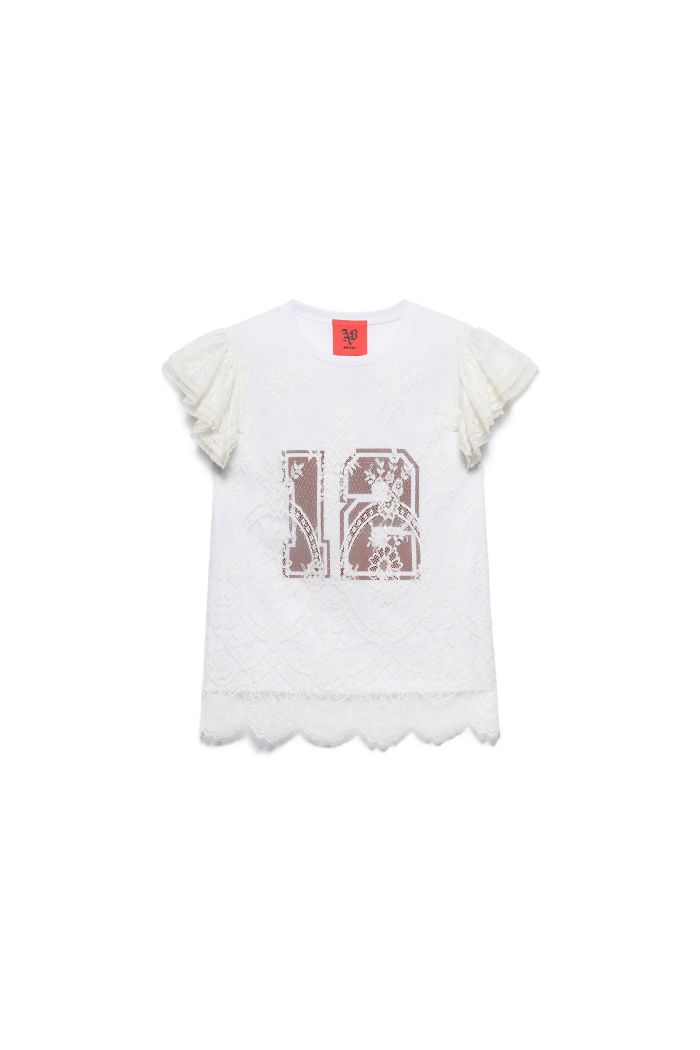 SHIRT LACE ANIYE - White