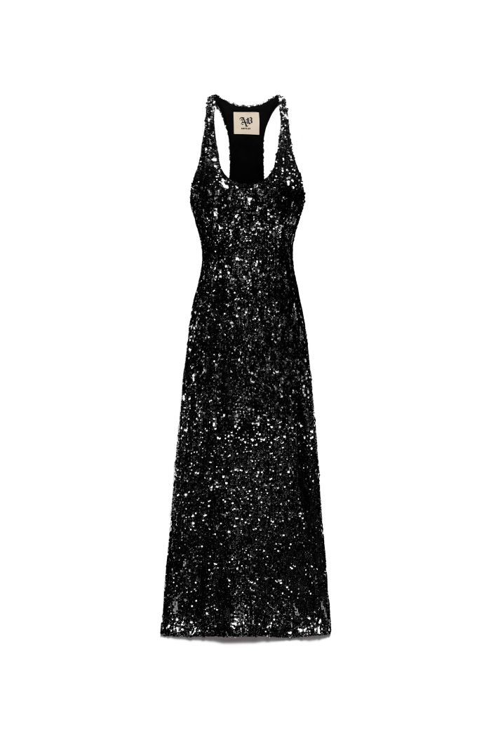 TANK DRESS LULU' - Black
