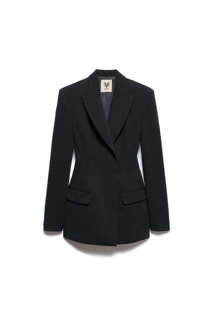 JACKET DRESS SIENNA - Black