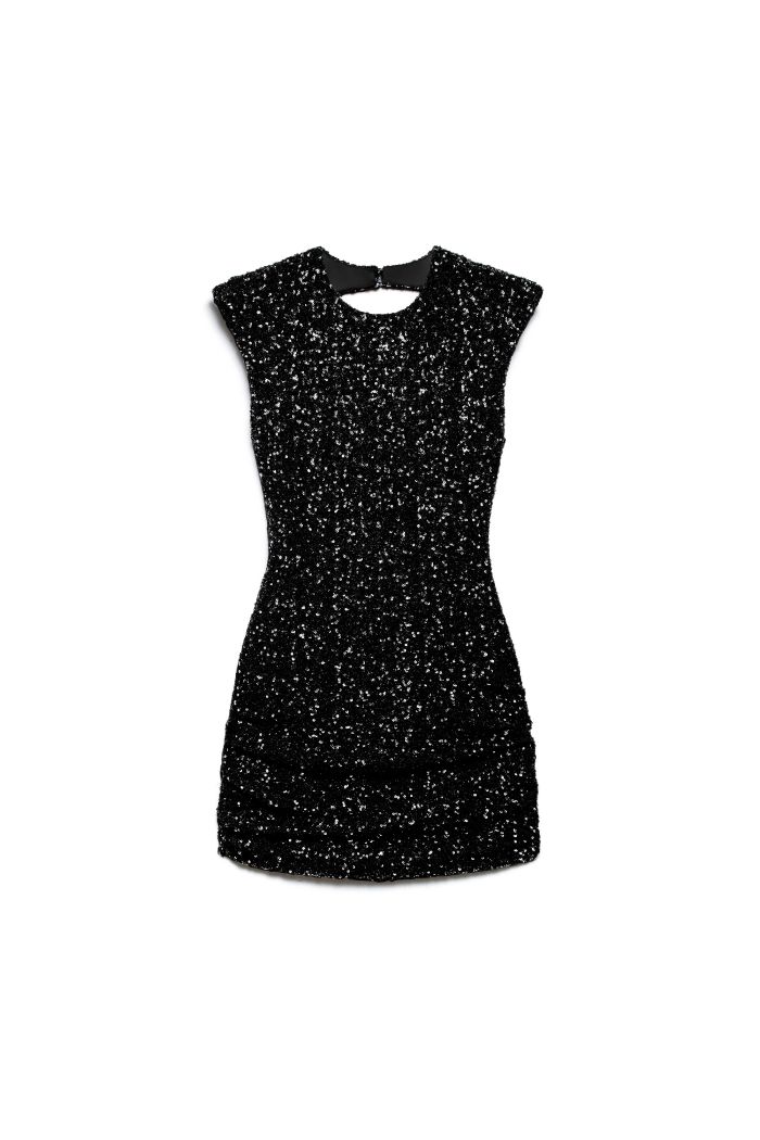 MINI DRESS LUXY - Black