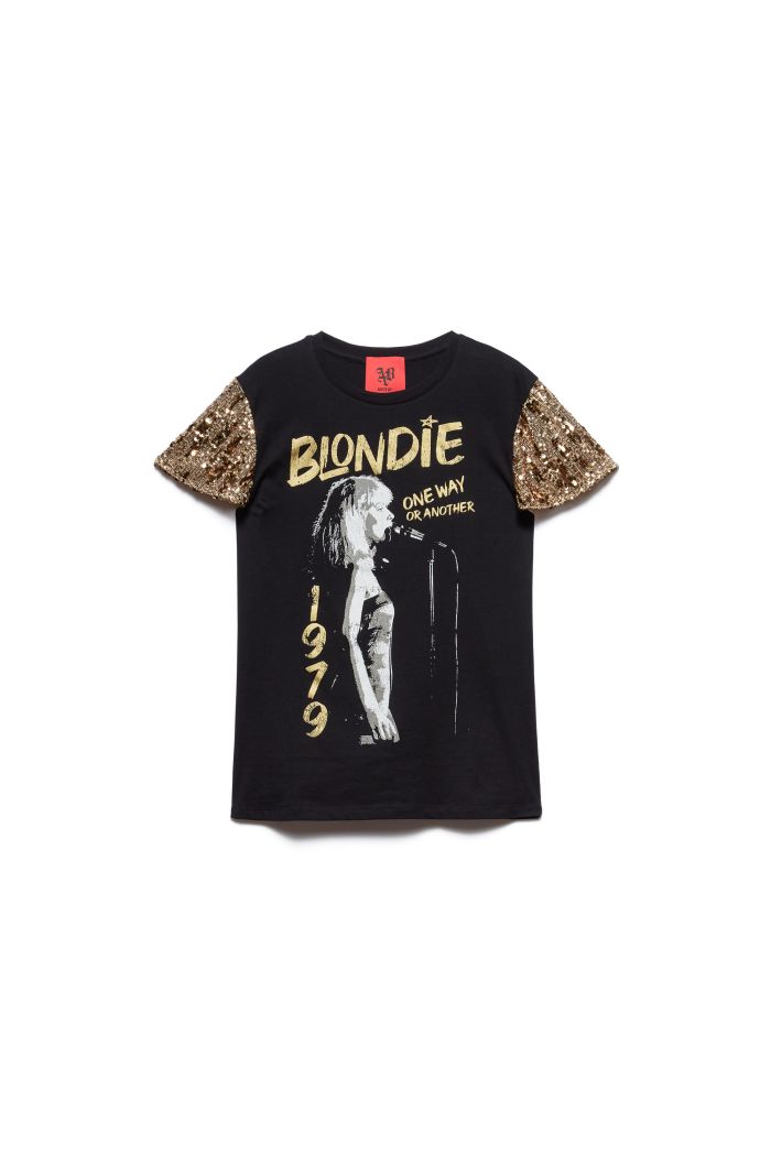 T-SHIRT BLONDIE - Black