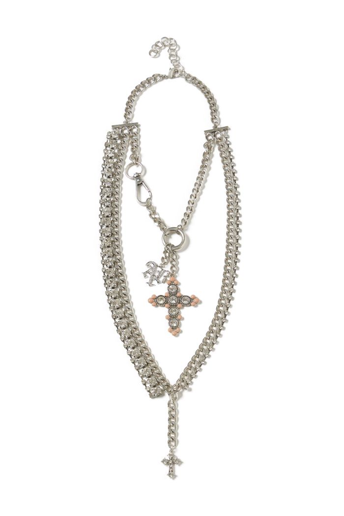 CROSS NECKLACE BIJOU
