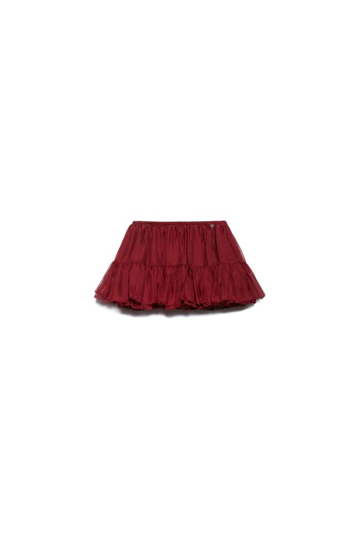 MINI SKIRT IVETTE - Rubino
