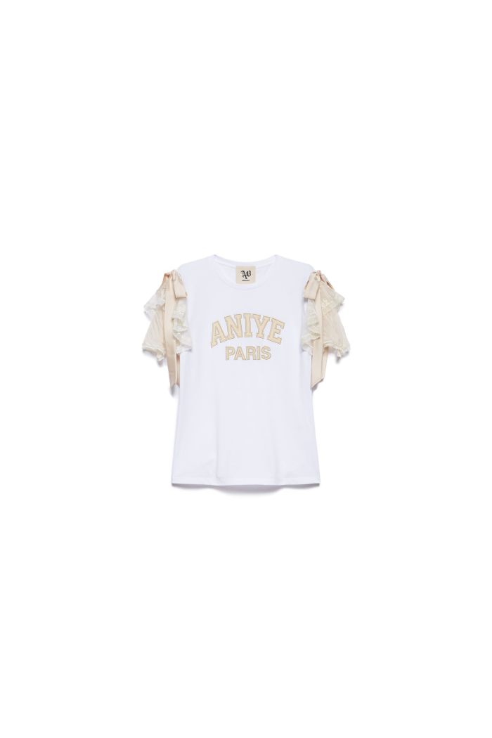 T-SHIRT RIBBON URBAN - Blanc