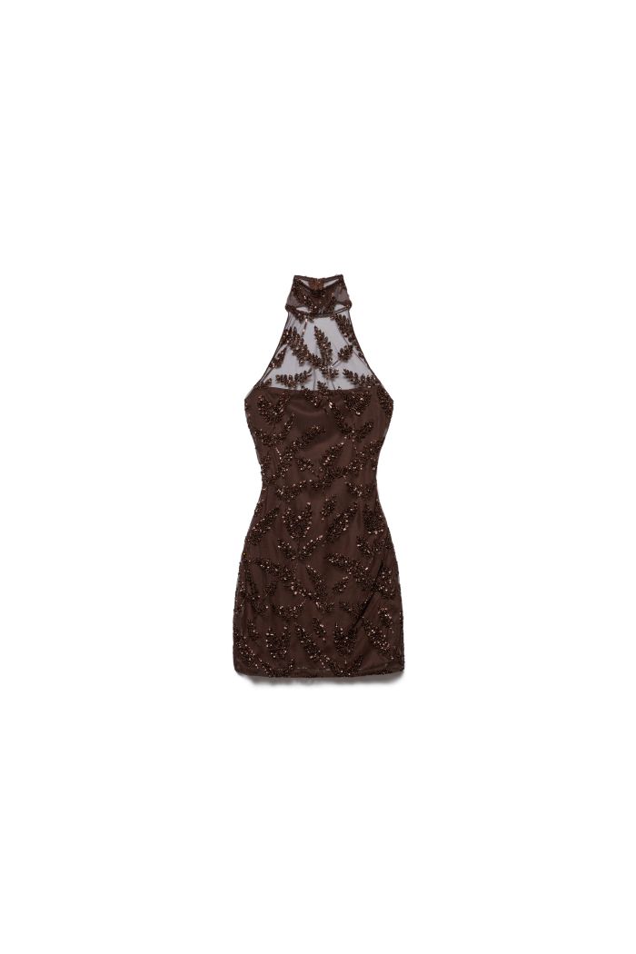 TURTLE DRESS UMA - Diabolic choco