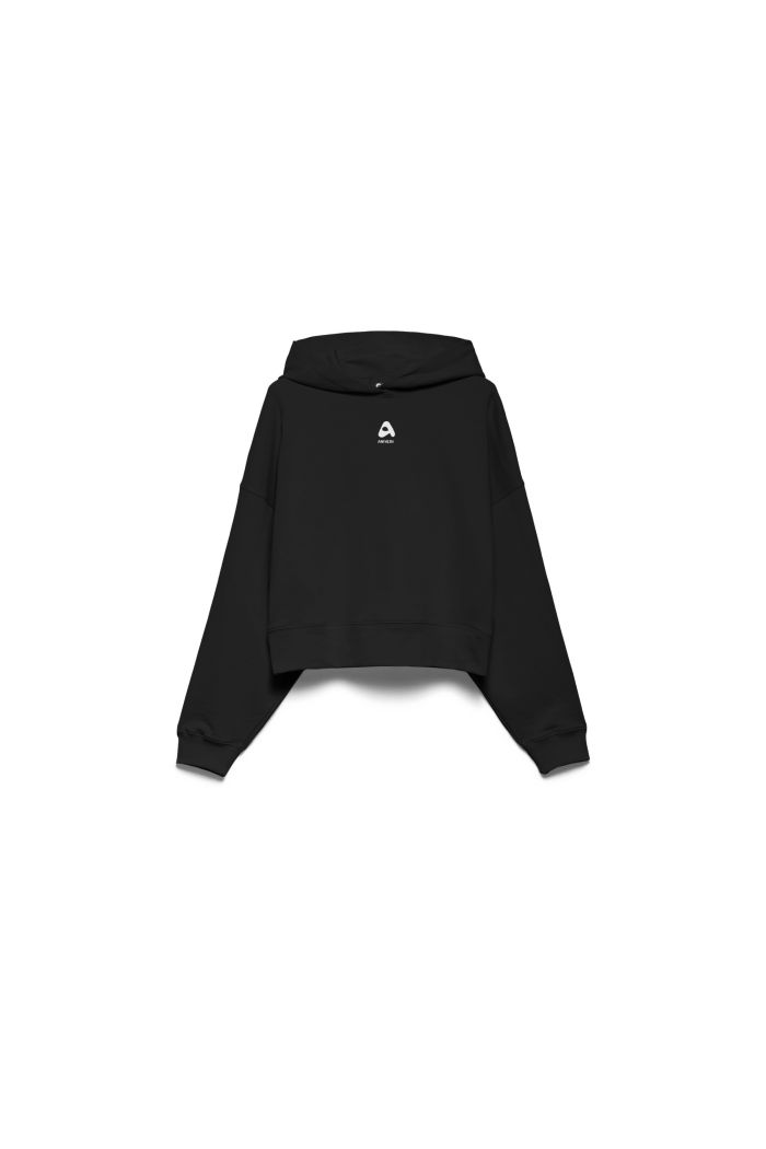BOXY HOODIE ANIYE - Black