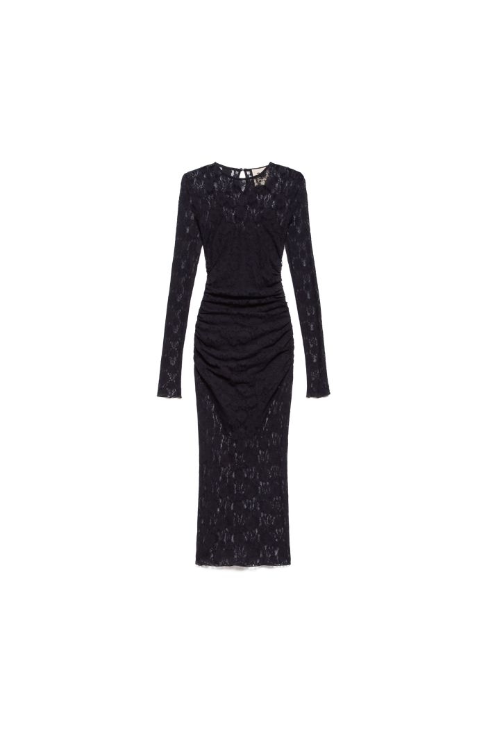 MIDI DRESS TAHLIA - Black