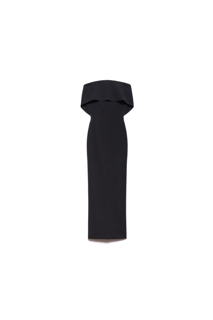 MIDI DRESS TARA - Black