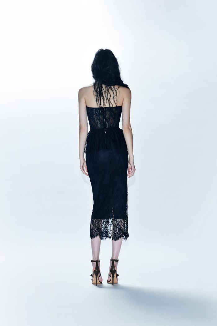 MIDI SKIRT SILVA - Aniye By