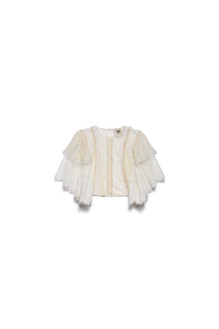 CROP TOP TAMARA - Blanc