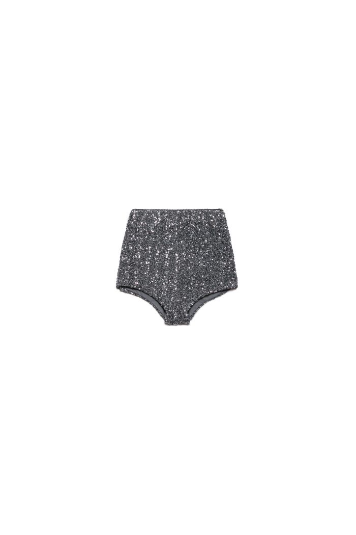 SHORTS LUXY - Silver deep