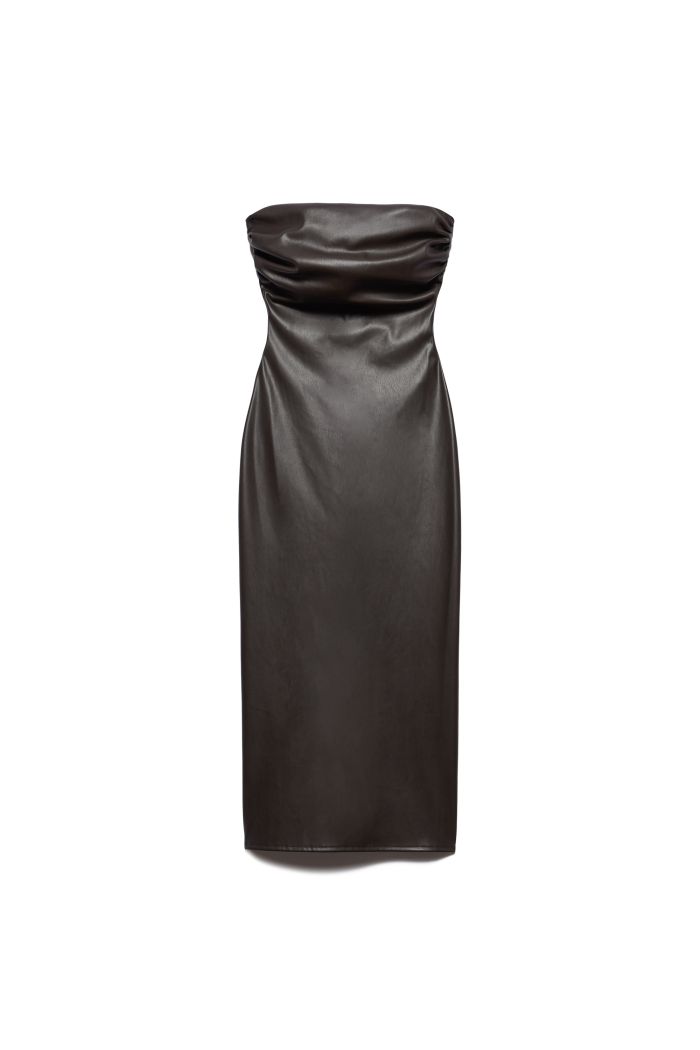 BAND DRESS CARLY - Moka