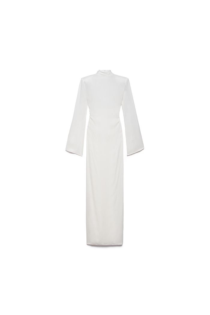 LONG DRESS ELIN - Milk