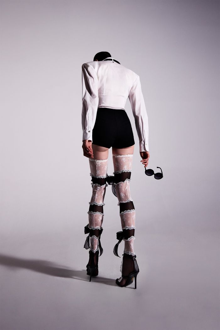 SMOKING SHIRT COSTANZA - Aniye By