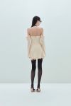 UNSHOULDER DRESS DEMI - Aniye By